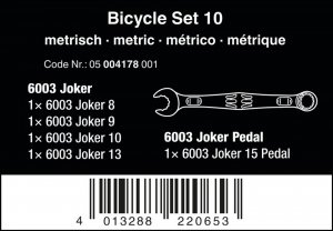 Wera Wera Bicycle Set 10 - 5004178001 2