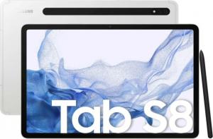 Tablet Samsung Galaxy Tab S8 11" 128 GB 5G Srebrny (SM-X706BZSAEUE) 1