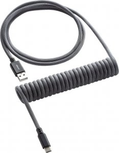 Kabel USB CableMod USB-C - USB-A 1.5 m Szary (CM-CKCA-CK-KC150KC-R) 1