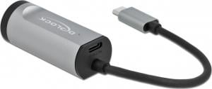 Adapter USB Delock 64116 USB-C - RJ45 Szary  (64116) 1