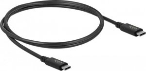 Kabel USB Delock USB-C - USB-C 0.8 m Czarny (86979) 1