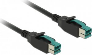 Kabel USB Delock PoweredUSB - PoweredUSB 2 m Czarny (85493) 1