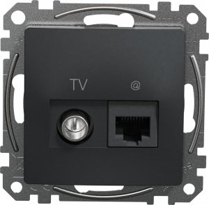 Schneider Electric GN.KOMP.TV 6UTP CZARNY ANTRA.SEDNA DES 2