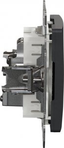 Schneider Electric GN.TV KOŃC.4DB CZARNY ANTRACYT SEDNA DES 3