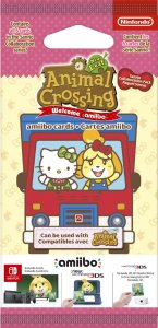 Nintendo Animal Crossing New Leaf Welcome pakiet 6 kart amiibo 1