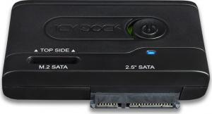 Kieszeń Icydock 2.5" SATA/ M.2 SATA - USB-C 3.2 Gen 1 (MB031U-1SMB) 1