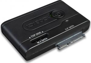 Kieszeń Icydock 2.5" SATA/ M.2 SATA - USB-C 3.2 Gen 1 (MB031U-1SMB) 3