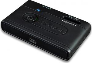 Kieszeń Icydock 2.5" SATA/ M.2 SATA - USB-C 3.2 Gen 1 (MB031U-1SMB) 6