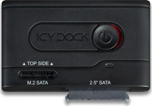 Kieszeń Icydock 2.5" SATA/ M.2 SATA - USB-C 3.2 Gen 1 (MB031U-1SMB) 7