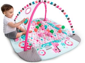 Bright Starts Plac Zabaw Słonik Pink z piłeczkami (BS 10786) 2