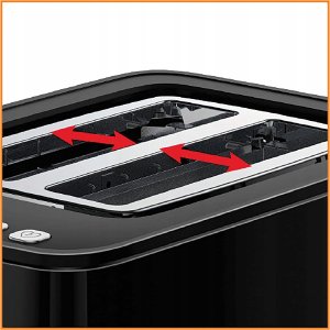 Toster Krups Krups toaster KH6418 black - Smartn Light 5