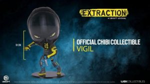 Figurka Rainbow Six Extraction Chibi Figurine - Vigil 3