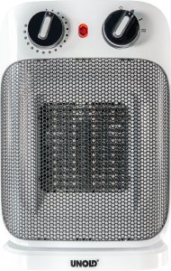 Termowentylator Unold Unold ceramic fan heater bathroom IP21 white 86460 1
