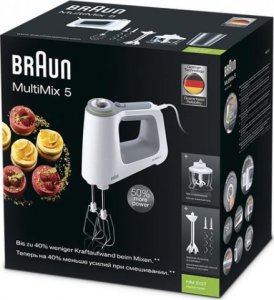 Mikser Braun Braun hand mixer HM 5137 750 W white - MultiMix 5 1