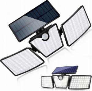 Kinkiet LTC Lampa solarna LTC 74 x LED SMD, 20 W, czujnik ruchu i zmierzchu, regulacja kąta świecenia, akumulator 2400 mAh. 2