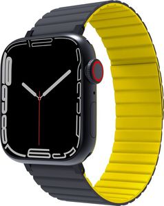 Jcpal Pasek JCPal FlexForm do Apple Watch Band Gray/Yellow (38/40/41mm) 1