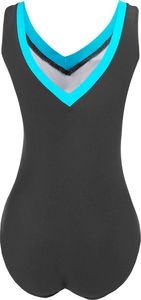 Crowell Kostium kąpielowy damski Crowell Angie kol.03 szaro-niebieski 40 2