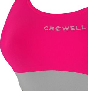 Crowell Kostium kąpielowy damski Katie kol.04 różowo-szary 34 3