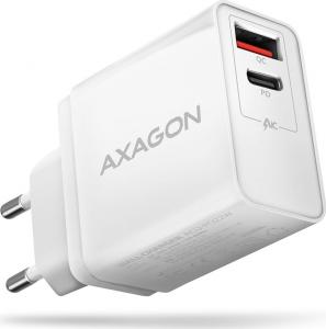 Ładowarka Axagon ACU-PQ22W 1x USB-A 1x USB-C 3 A (ACU-PQ22W) 1