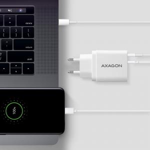 Ładowarka Axagon ACU-PQ22W 1x USB-A 1x USB-C 3 A (ACU-PQ22W) 3