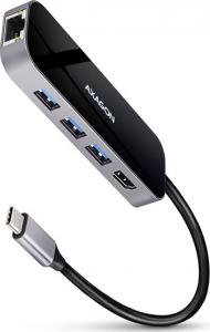 Stacja/replikator Axagon USB-C (HMC-6GL) 1
