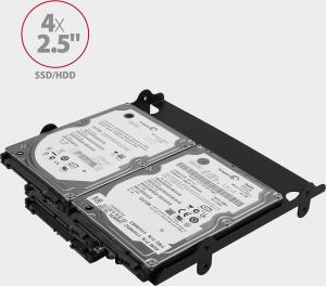 Axagon Ramka 5.25" na dyski 4x 2,5"/2x 2,5" + 1x 3,5" (RHD-435) 5