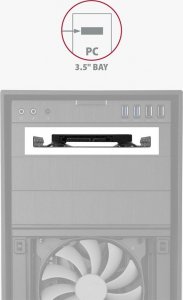 Axagon Ramka do montażu dysku 2.5" we wnęce 3.5" (RHD-125S) 5