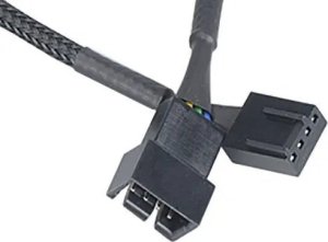 Akasa 4-pin - 4-pin, 0.3m, Czarny (AK-CBFA01-KT04) 1