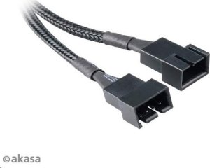 Akasa 4-pin - 4-pin x2, Czarny (AK-CBFA04-KT04) 1