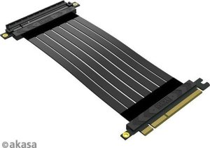 Akasa Riser PCIe 4.0 x16 Black X2 Mark IV (AK-CBPE03-20B) 1
