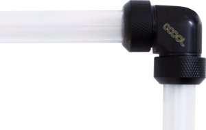 Alphacool Alphacool Eiszapfen 13mm HardTube Anschraubtülle 90 Grad L-Verbinder Acryl- Messingrohre - schwarz 3