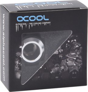Alphacool Alphacool Eiszapfen PRO Anschluss 13mm HardTube Fitting G1/4 - chrome 3