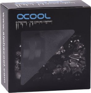 Alphacool Alphacool Eiszapfen PRO Anschluss 13mm HardTube Fitting G1/4 - schwarz 3