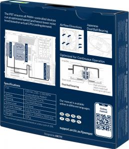 Wentylator Arctic F12 PWM PST CO (ACFAN00210A) 7