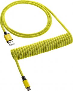 Kabel USB CableMod USB-C - USB-A 1.5 m Żółty (CM-CKCA-CY-KY150KY-R) 1