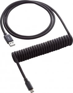 Kabel USB CableMod USB-C - USB-A 1.5 m Czarny (CM-CKCA-CK-KK150KK-R) 1