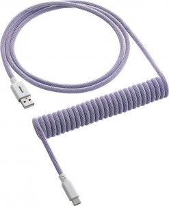 Kabel USB CableMod USB-C - USB-A 1.5 m Fioletowo-biały (CM-CKCA-CW-PW150PW-R) 1