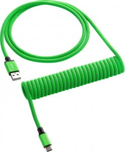 Kabel USB CableMod USB-C - USB-A 1.5 m Zielony (CM-CKCA-CLG-KLG150KLG-R) 1