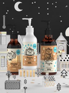 Yope YOPE_Naturalne mydło do rąk Zimowy Muffin 500ml 2