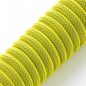 Kabel USB CableMod USB-A - USB-C 1.5 m Żółty (CM-PKCA-CYAY-KY150KY-R) 2