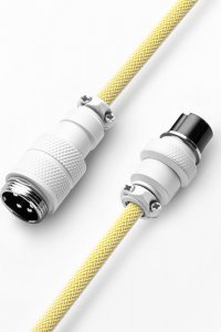 Kabel USB CableMod USB-A - USB-C 1.5 m Żółty (CM-PKCA-CWAW-YW150YW-R) 4