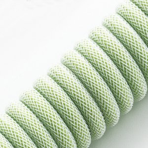 Kabel USB CableMod USB-A - USB-C 1.5 m Miętowy (CM-PKCA-CWAW-LGW150LGW-R) 2