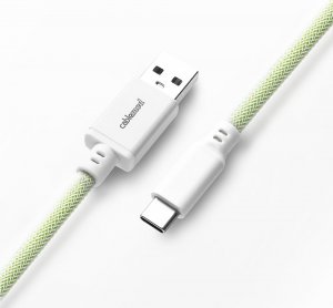 Kabel USB CableMod USB-A - USB-C 1.5 m Miętowy (CM-PKCA-CWAW-LGW150LGW-R) 3