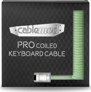 Kabel USB CableMod USB-A - USB-C 1.5 m Miętowy (CM-PKCA-CWAW-LGW150LGW-R) 5