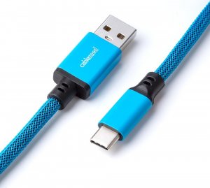 Kabel USB CableMod USB-A - USB-C 1.5 m Niebieski (CM-PKCA-CLBALB-KLB150KLB-R) 3