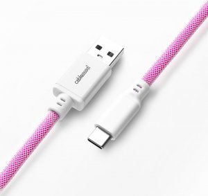 Kabel USB CableMod USB-A - USB-C 1.5 m Różowy (CM-PKCA-CWAW-IW150IW-R) 3