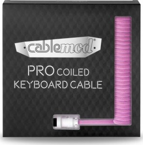 Kabel USB CableMod USB-A - USB-C 1.5 m Różowy (CM-PKCA-CWAW-IW150IW-R) 5