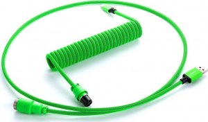Kabel USB CableMod USB-A - USB-C 1.5 m Zielony (CM-PKCA-CLGALG-KLG150KLG-R) 1