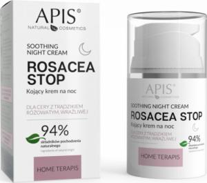 Apis Rosacea-Stop Soothing Night Cream kojący krem na noc do cery z trądzikiem różowatym i wrazliwej 50ml 1