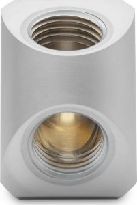 EK Water Blocks EK Water Blocks EK-Quantum Torque Adapter 90 Grad G1/4 Zoll IG auf G1/4 Zoll IG - Satin Titanium 2